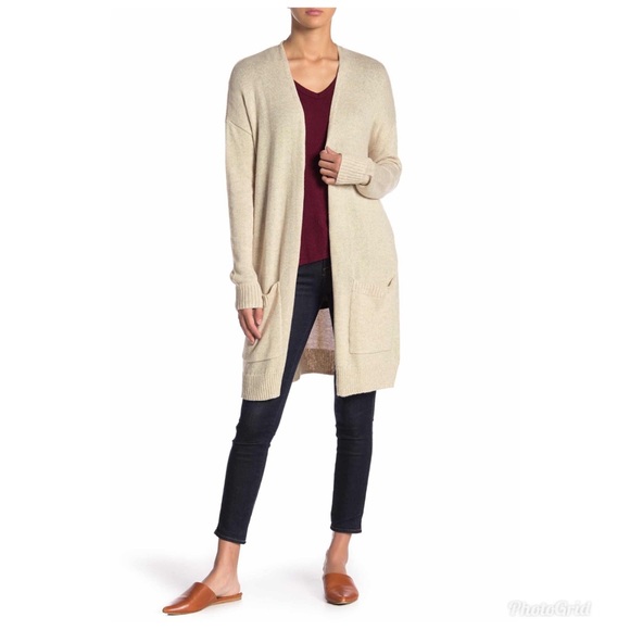 Dreamers Sweaters - Dreamers by Debut ivory open cardigan | s/m